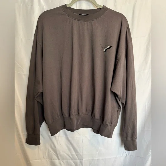 WE11DONE Men's Crewneck Sweater Size Medium